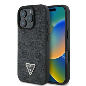 Etui Guess Triangle Strass do iPhone 16 Pro 6,3″ MagSafe